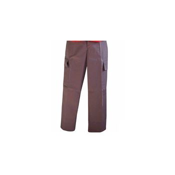 Pantalon 2 Bolsillos Gris Marca