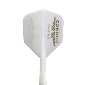 Condor Flights White  Logo Gold Shape S 21.5mm