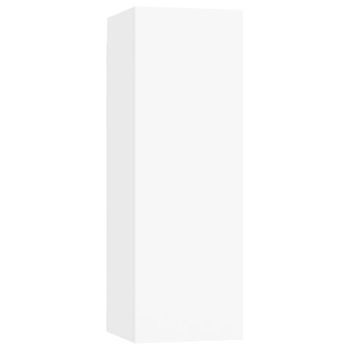 Mueble Para Tv Madera Contrachapada Blanco 30,5x30x90 Cm