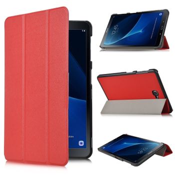 Funda Para Tablet Samsung Galaxy Tab A 2016 T580 10.1" - Slim Book Cover Rojo