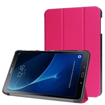 Funda Para Tablet Samsung Galaxy Tab A 2016 T580 10.1" - Slim Book Cover Rosa Fucsia
