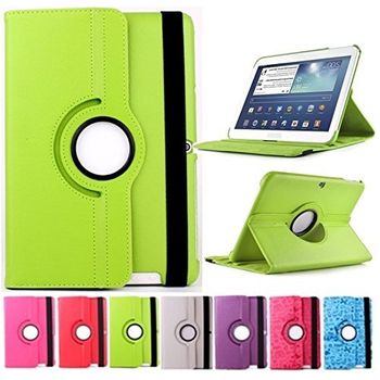 Funda Para Tablet Bq Edison 3 10.1" Quad Core. Giratoria 360º (verde)