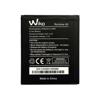 Bateria Reemplazo Para Smartphone Wiko Rainbow 2000mah Rainbow Jam / Rainbow Lite