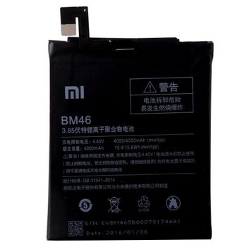 Bateria De Reemplazo  Bm46 Para  Xiaomi Redmi Note 3 / Note 3 Pro / Prime 4000mah