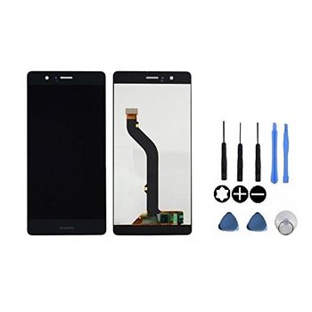 Pantalla Lcd Completa Capacitiva Con Tactil Digitalizador Para Smartphone Huawei Ascend P9 Lite 2016 / G9 + Herramientas - Color Negro