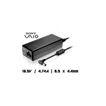 Adaptador De Corriente Para Ordenador Portátil Sony Vaio 19.5v 4,7a 6.5 X 4.4mm Comprobar Compatibilidad Kj12