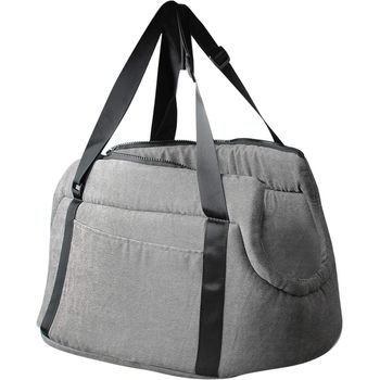 Petcute Bolsos Para Perros Pequeños Bolso Transporte Perro Gatos Bolso Para Mascotas Transportines Para Perros  Color Gris Talla L