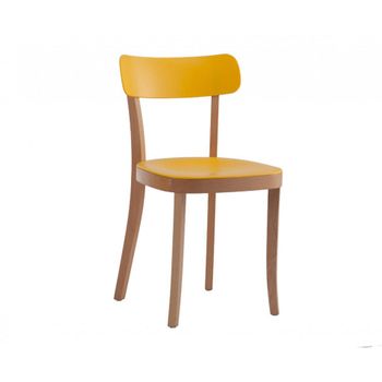 Silla Estilo Nórdico “combi” Amarillo/madera