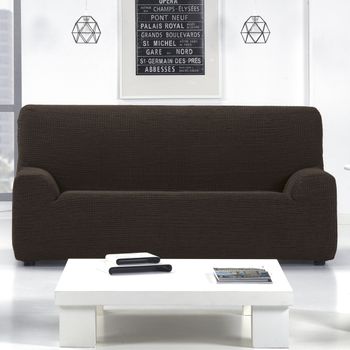 10xdiez Funda Sofa 4 Plazas Glamour | (marrón  )