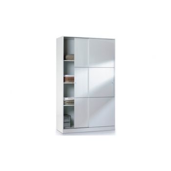 Armario 2 Puertas Blanco 200cm (alto) X 120cm (ancho) X 50cm (profundo)