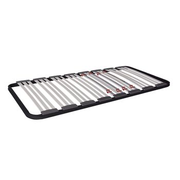 Somier 90x200 Cm Multiláminas Reguladores Lumbares Sin Patas