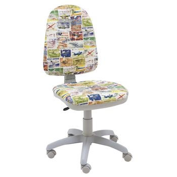 Silla Escritorio Juvenil Vera, Silla Con Asiento Regulable Con Respaldo En  Tejido 3d En Gris con Ofertas en Carrefour