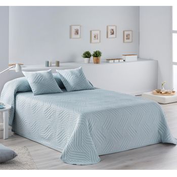 Colcha Pique Modelo Samba Malva Cama 135 Cm. con Ofertas en