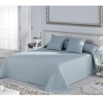 Colcha Pique Modelo Fiore Beige Cama 135 Cm. con Ofertas en Carrefour