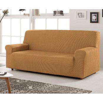 Funda De Sofa Elástica Adaptable Berta, 2 Plazas - 140 - 170 Cm. Marfil  Estoralis con Ofertas en Carrefour