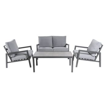 Conjunto Mesa, Sofa, 2 Sillones Y 2 Reposapies con Ofertas en Carrefour