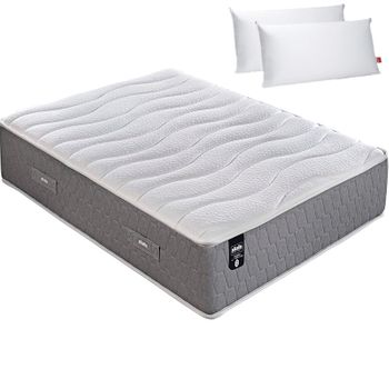 Colchón Pikolin Ottawa Visco 27 Cm (140 X 200 Cm) + Almohadas Tactogel