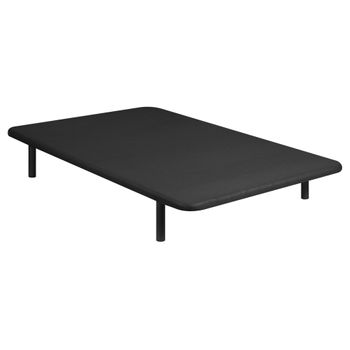 Base Transpirable Pikolin Con Tapizado 3d Color Negro 105 X 210 Cm