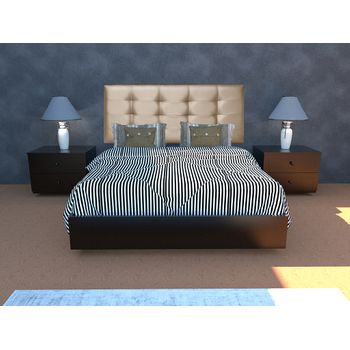 Cabecero De Cama Diamante 165x62cm Polipiel Beige