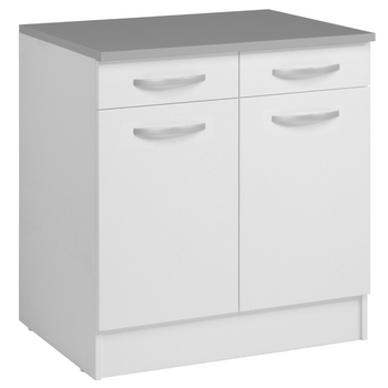 Alacena De Cocina Con 4 Puertas De Melamina Homcom 70x40x180cm Blanco con  Ofertas en Carrefour