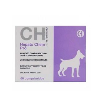 Hepato Chem Pro 100/25 Para Perros Con Insuficiencia Hepática 60 Comprimidos