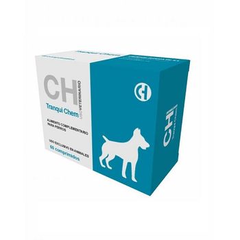 Tranqui Chem Alimento Complementario Para Perros  Que Viven Situaciones De Estrés. 60 Comprimidos