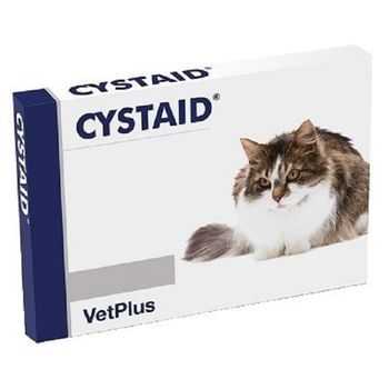 Vetplus Cystais Suplemento Nutricional Para Gatos 30 Cápsulas