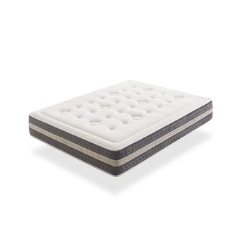 Colchón 120x190 Viscoelástico Ambar Reversible Grosor 25cm Firmeza-Dureza  Media-alta