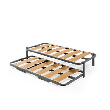 Pack 6 Patas Cuadradas Metálicas Para Somier Tubo 30x30 Con Abrazadera  Incluida Alturas Especiales 40 Cm con Ofertas en Carrefour