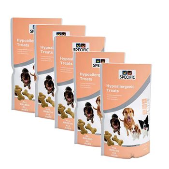 Specific Snacks Para Perros Healthy Treats Hypoallergenic, Pack 6 Bolsas X 300 Gr