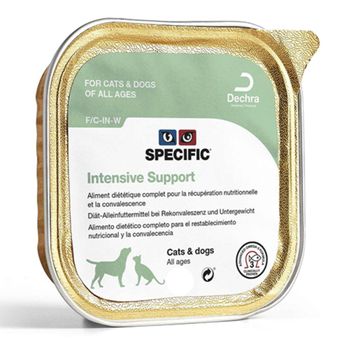 Specific Alimento Húmedo Para Gatos Intensive Support F/c-in-w, Pack 4 X 7 X Bandeja 95 Gr