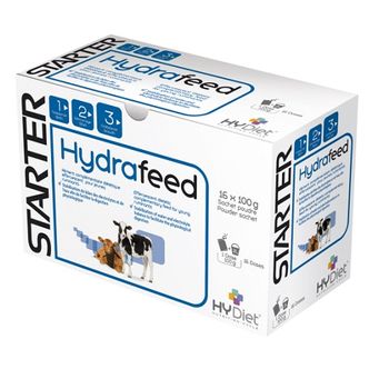 Kersia Hy Nutrition Starter Hydrafeed, Estuche 16 Sobres