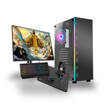 Pc Gaming Completo Nitropc Pack Gold - Amd Ryzen 5 5500, Rtx 3050 8gb, Ram  16gb, M2 1tb, Monitor 22 + Accesorios, Windows 11 Activado, Adaptador Wifi  Usb con Ofertas en Carrefour