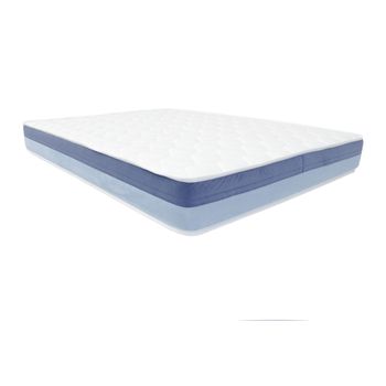 Colchon Viscoelastico 80x200 Cm Hr Basic Blue Visco Altura 21cm Colchum