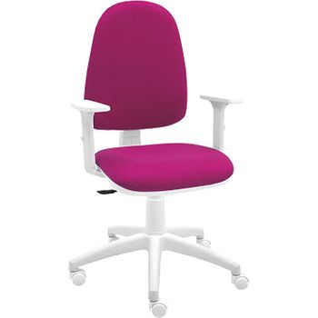 Silla De Oficina Juvenil Salinas Blanca Era Rosa con Ofertas en Carrefour