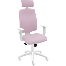 Silla De Escritorio Pega 59x60x86 Cm Color Rosa Venta-unica con Ofertas en  Carrefour