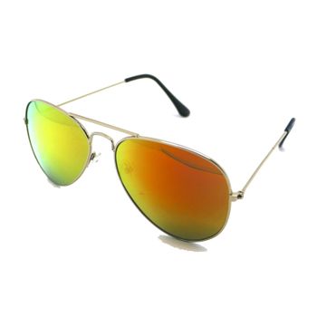 Gafas De Sol Aviador Hombre Mujer Sunglasses Uv400 Espejo Azul Claro con  Ofertas en Carrefour