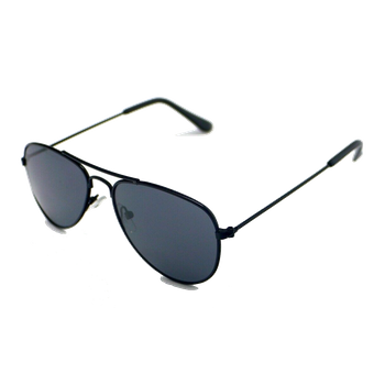 Gafas De Sol Aviador Para Niño Infantil Sunglasses Uv400 Espejo Negro