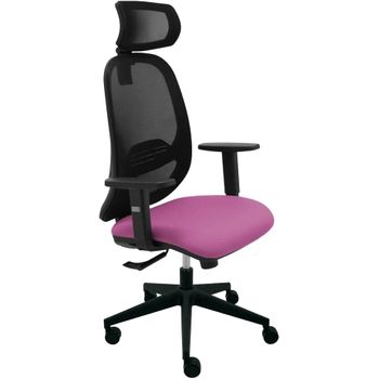 Silla De Oficina Ergonómica 4u Blanca Con Reposabrazos - Malla Blanca.  Tapizado Gris con Ofertas en Carrefour