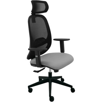 Silla De Oficina Ya87 Negra Con Reposabrazos Abatibles con Ofertas