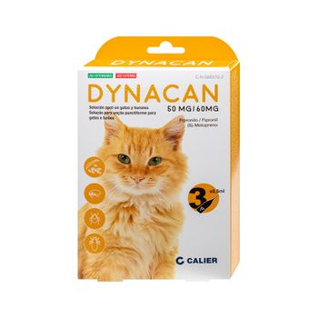 Pipetas Antiparasitarias Externas Para Gatos Dynacan Gatos, 3 Pipetas