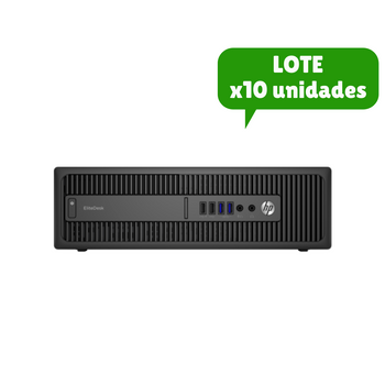 Lote 10x Hp Elitedesk 800 G2 Sff, I5 6500, 8gb, Ssd 256gb, A+/ Producto Reacondicionado