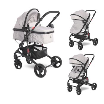 Carrito de Bebé 3 in 1 LORELLI Alba Blue (Azul)