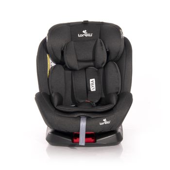 Silla de Coche Grupo 0/1/2/3 con Giro 360º e Isofix Mundo color Negro -  Caretero - Shopmami