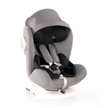 Silla Elevador de auto Bali Isofix Grupos 2-3 Gris