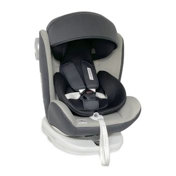 Silla Auto Grupo 0-1-2-3 Isofix 360° Lusso Lorelli Negro con Ofertas en  Carrefour