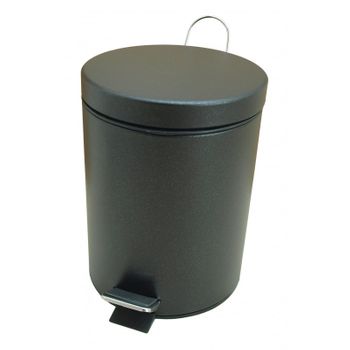 Cubo 5l Negro Forja