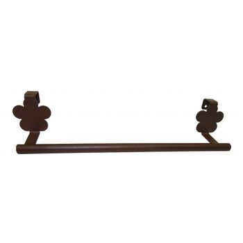 Toallero Bajo Encimera O Mueble De 30 Cm Provenza Marron Forja