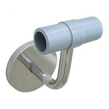 Soporte De Pasamanos De Acero Inox Satinado