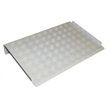 Rampa De Acceso A Plato De Ducha Aluminio Lacado Blanco